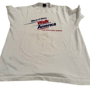 Vintage March of Dimes T-Shirt - Screen Stars - Size XL